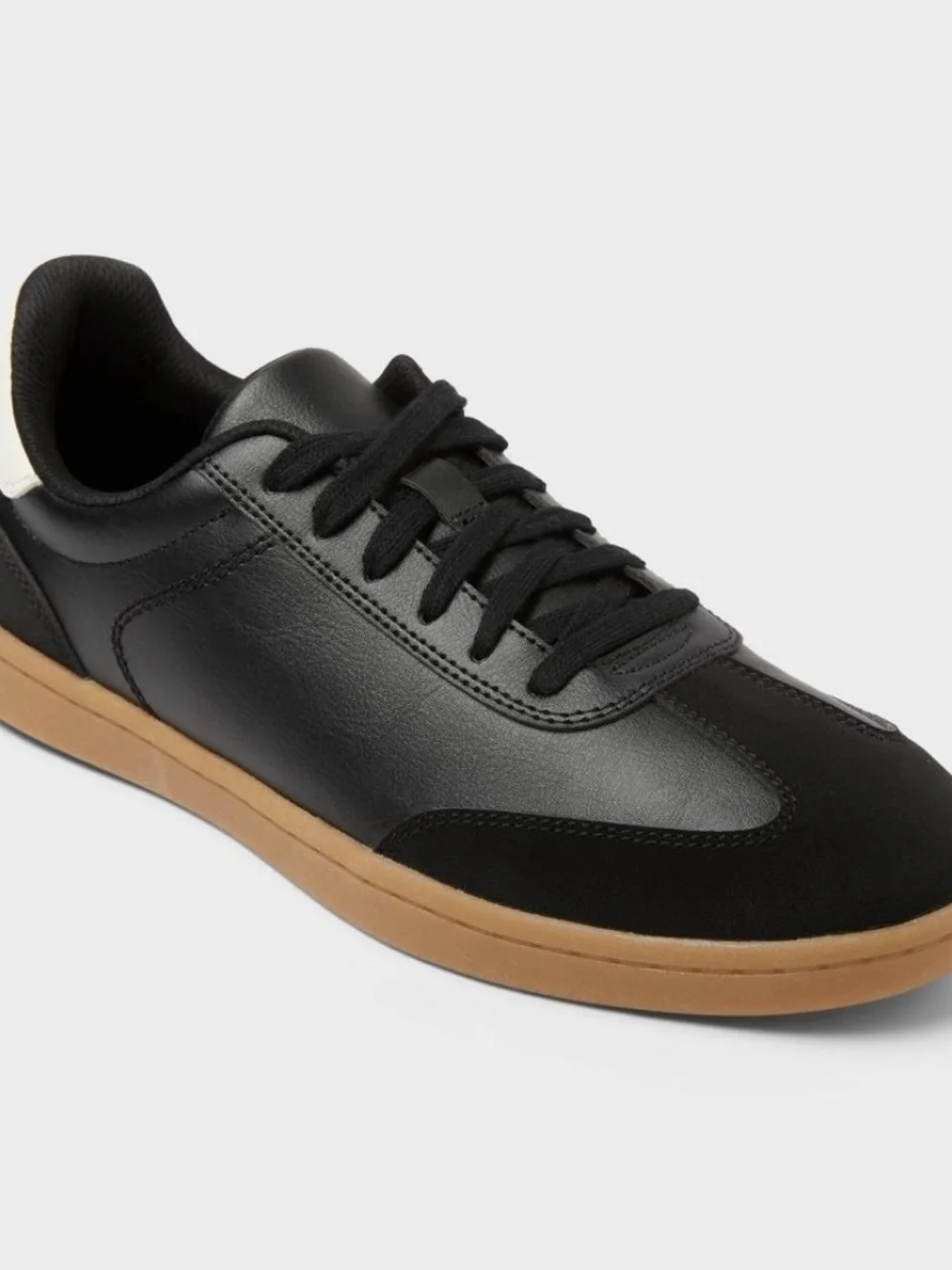 Goodfellow & Co Black Low-Top Sneakers with Gum Sole